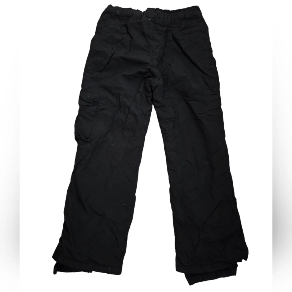 SPORT ESSENTIALS Women’s Black Cargo Ski Pants Durable Snow Snowboard Size M - Picture 5 of 8